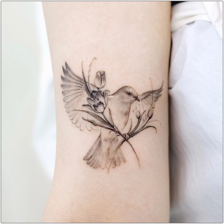 Bird tattoo 4