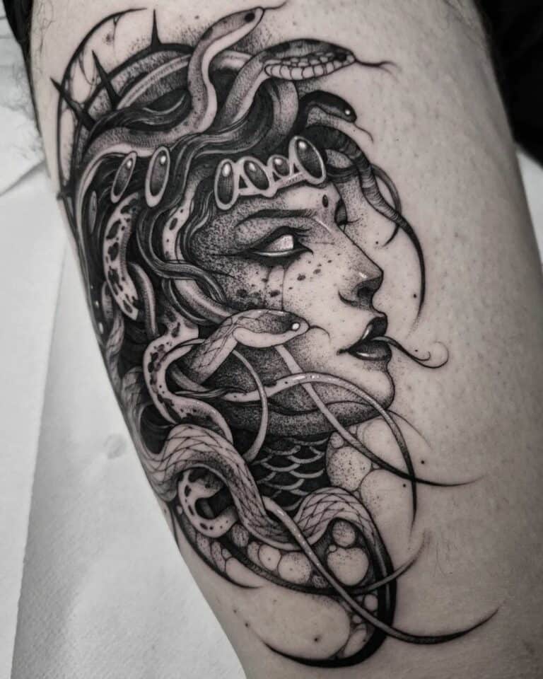 Medusa Tattoo Designs | Beautiful And Intimidating Options To Make A ...