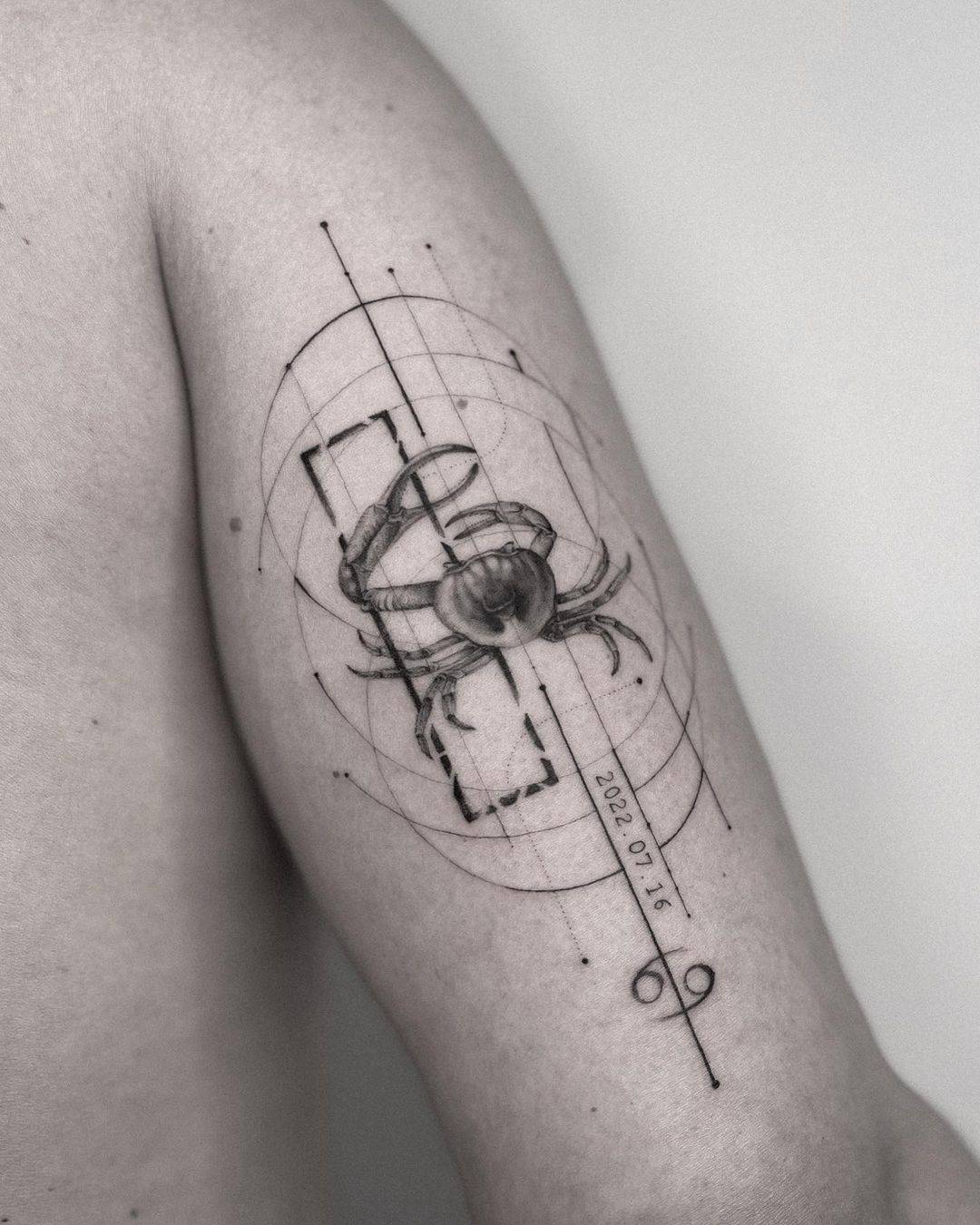 Cancer tattoos by johnu bozoki