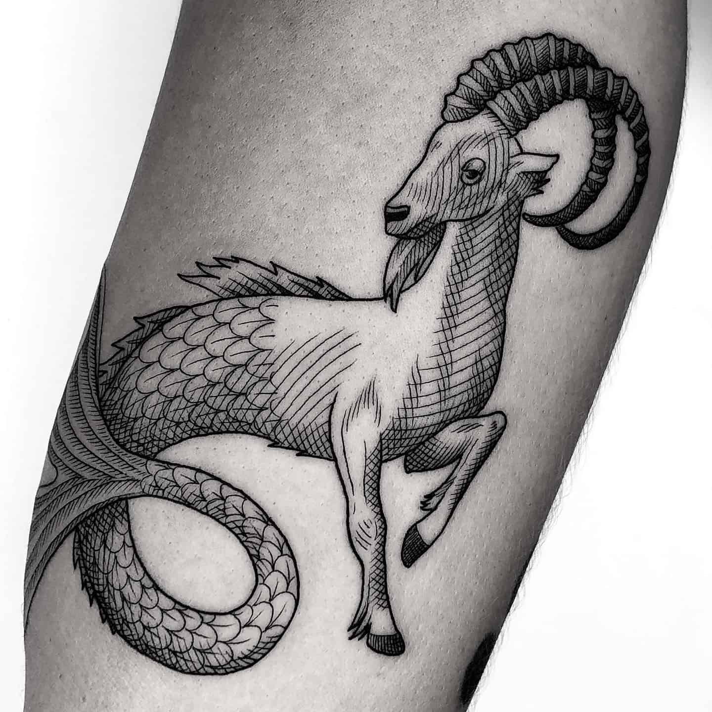 Capricon tattoo by donbraga