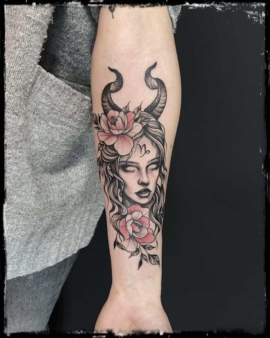 Capricon tattoos by tatooine elblag
