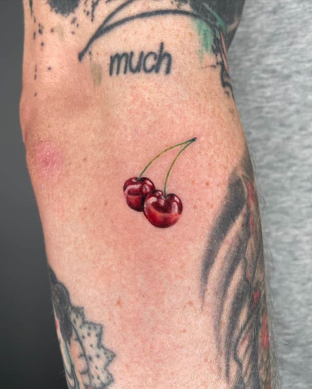 Cherry tattoo by likinghoney