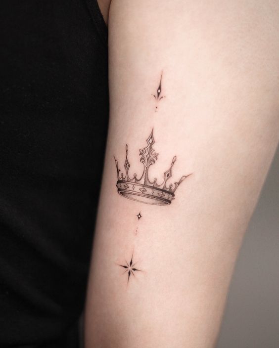 Crown tattoo 2