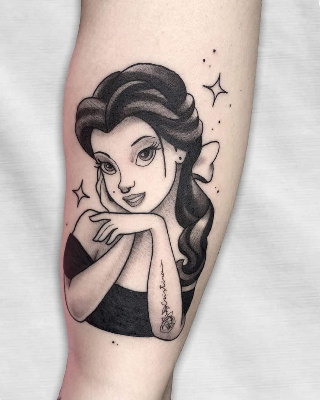Disney tattoo by sacraparistattoo