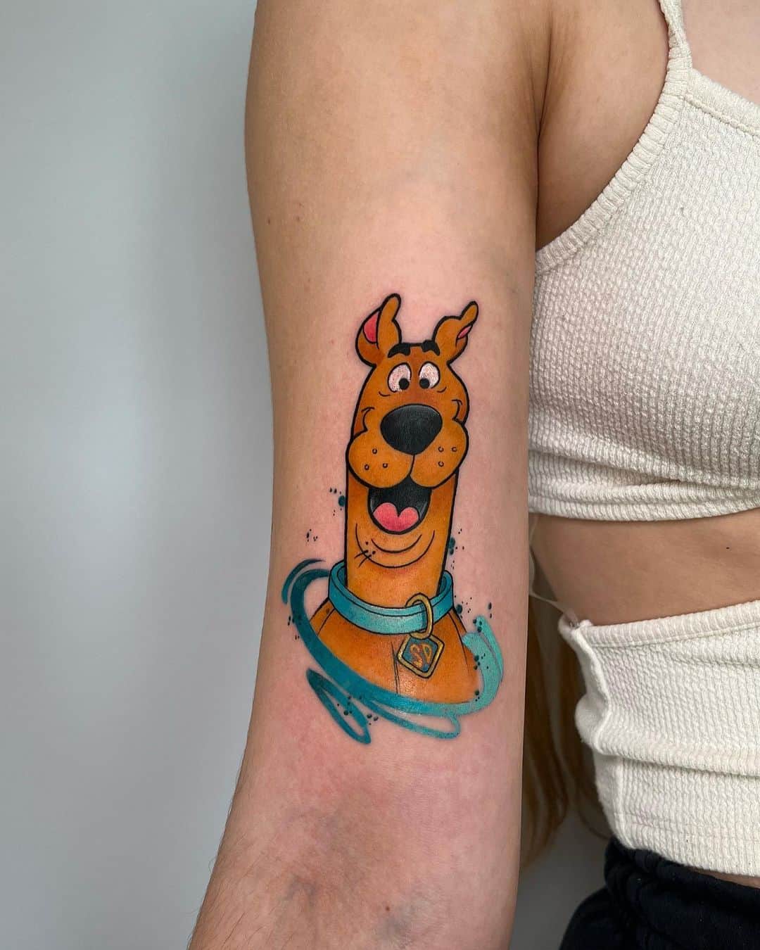 Dog tattoo by kamil art tattoo