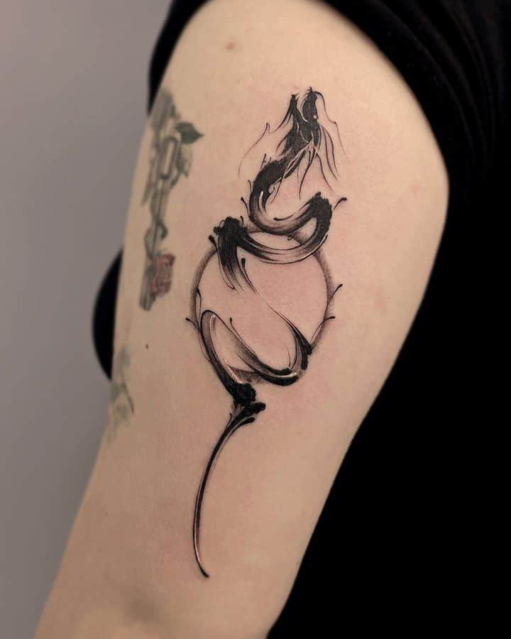 Dragon tattoo by tattooist hoji