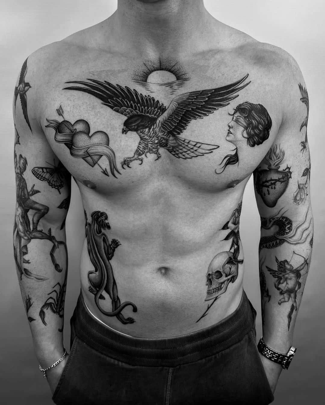 Eagle tattoo by