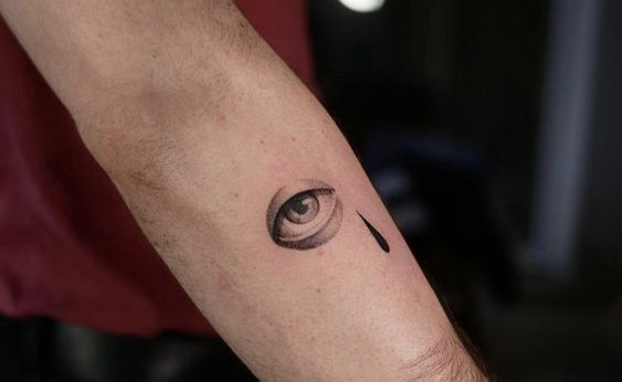 Eye tattoo for men 1