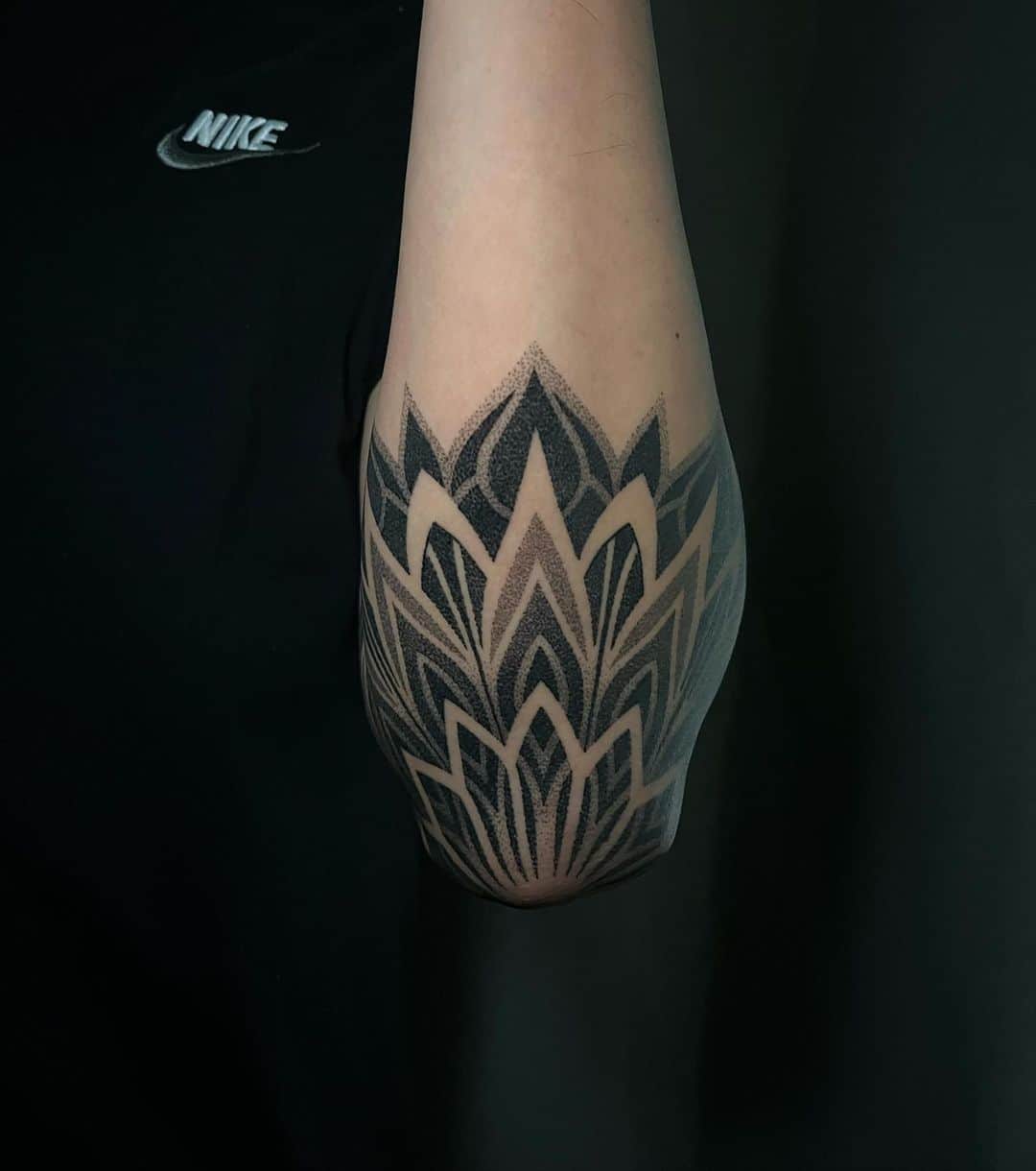 Geometric dotwork tattoo by j1mmy23 tattoo