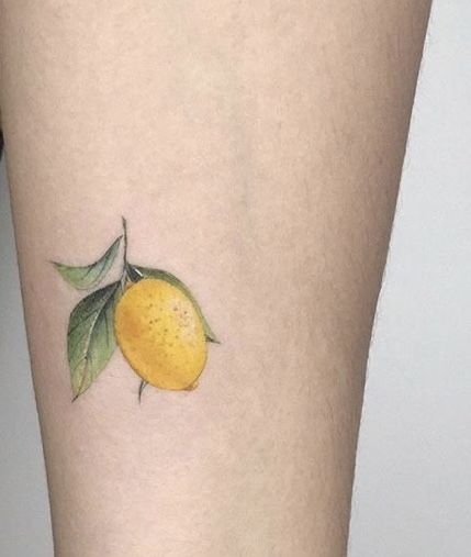 Lemon tattoo 3
