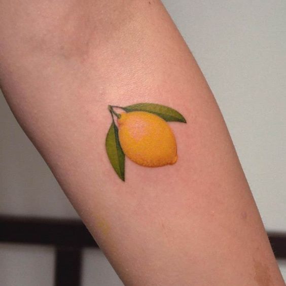 Lemon tattoo 4