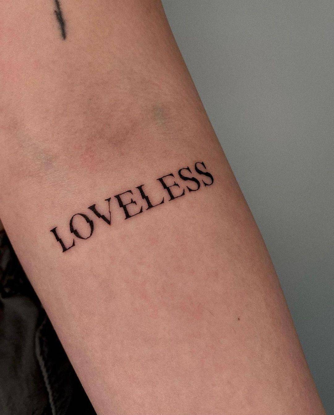 Letters tattoo by auraninetyfour