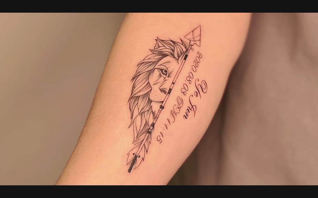 Lion tattoo design by tm tat