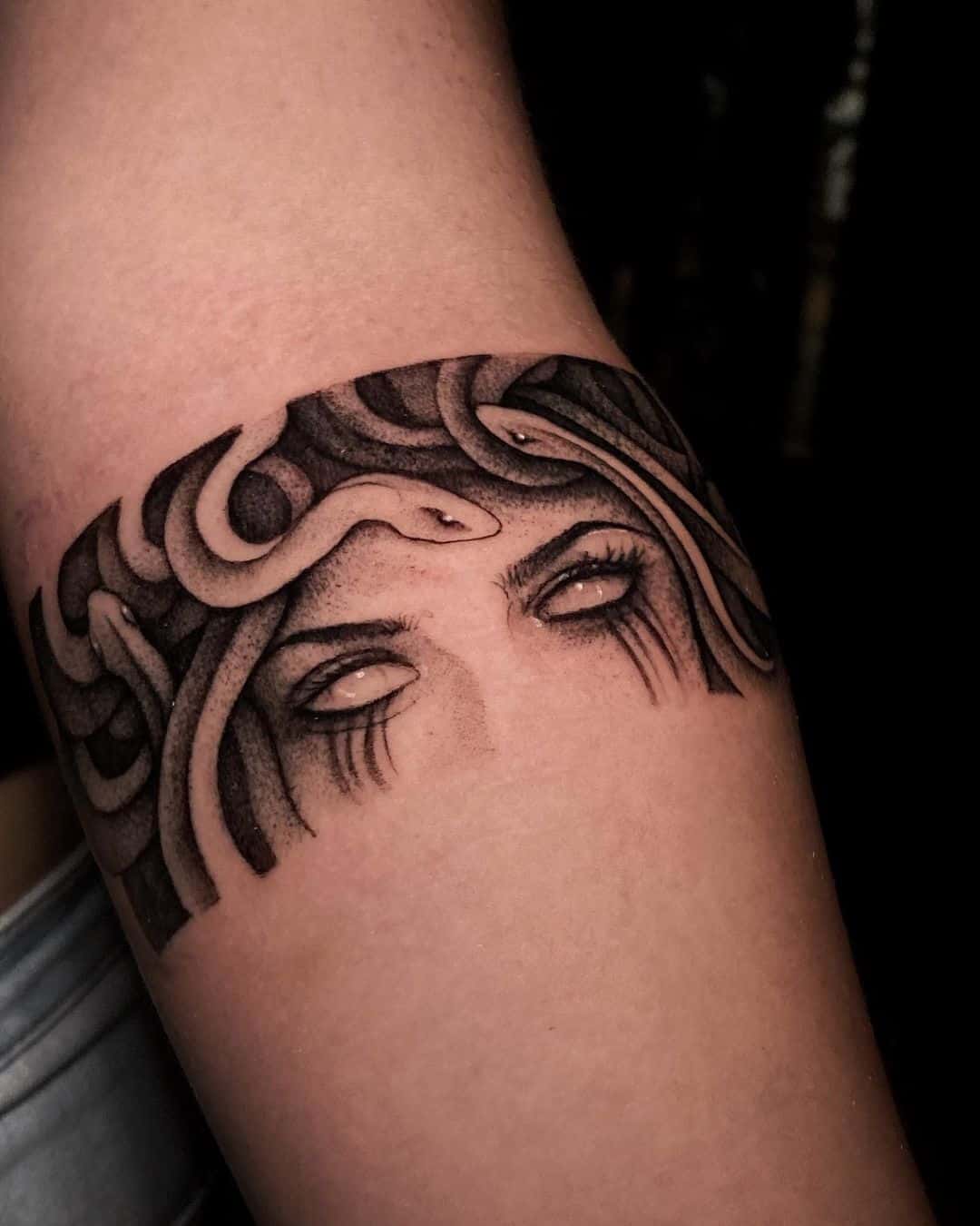 Medusa tattoos by bs.tattooartist