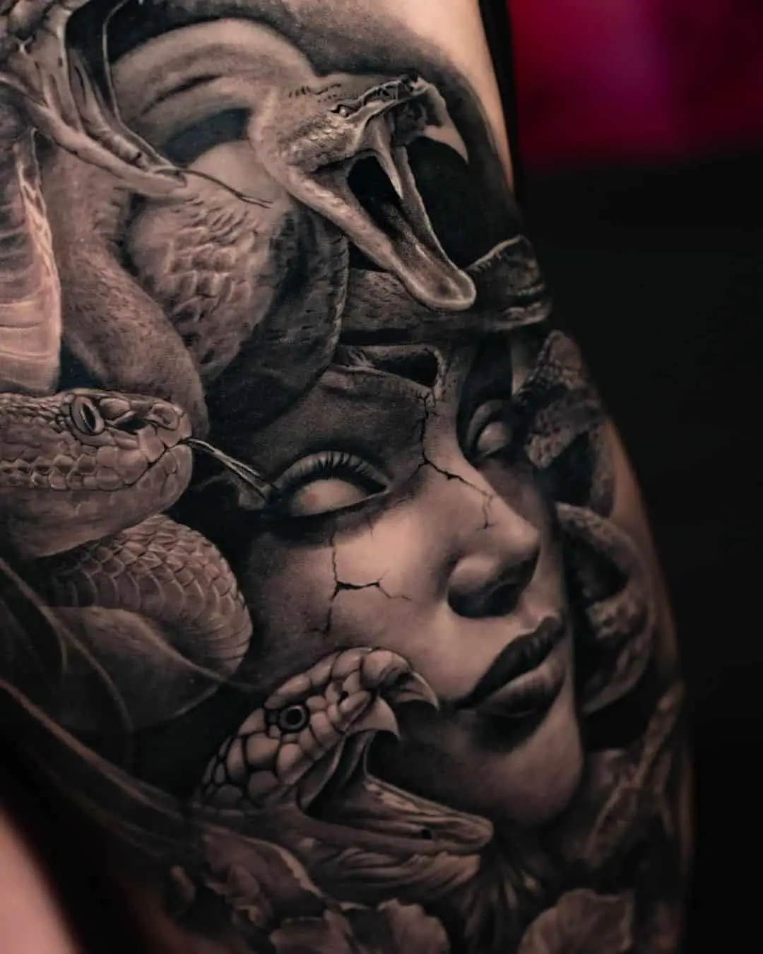 Medusa tattoos by estebanrodriguez.art