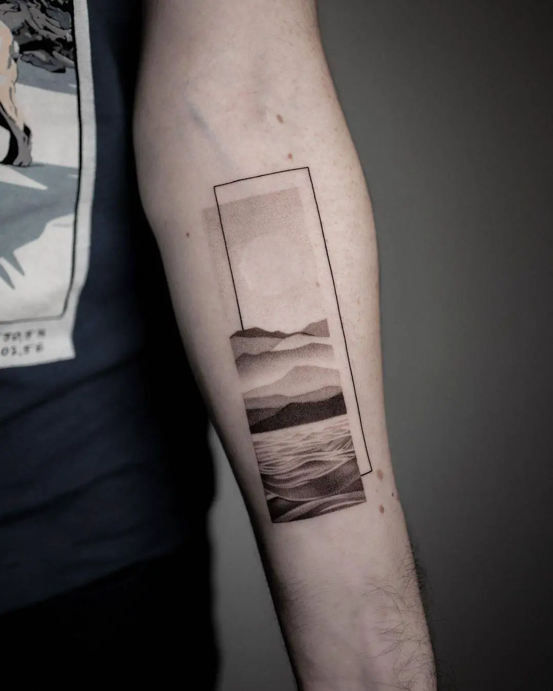 Mountain tattoo by fifne
