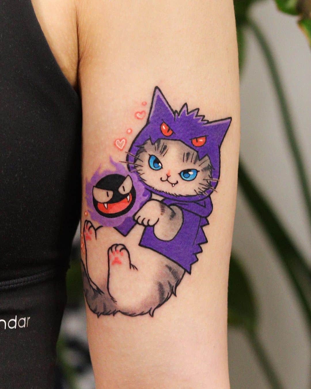 Pokemon tattoo by loveyoon.too