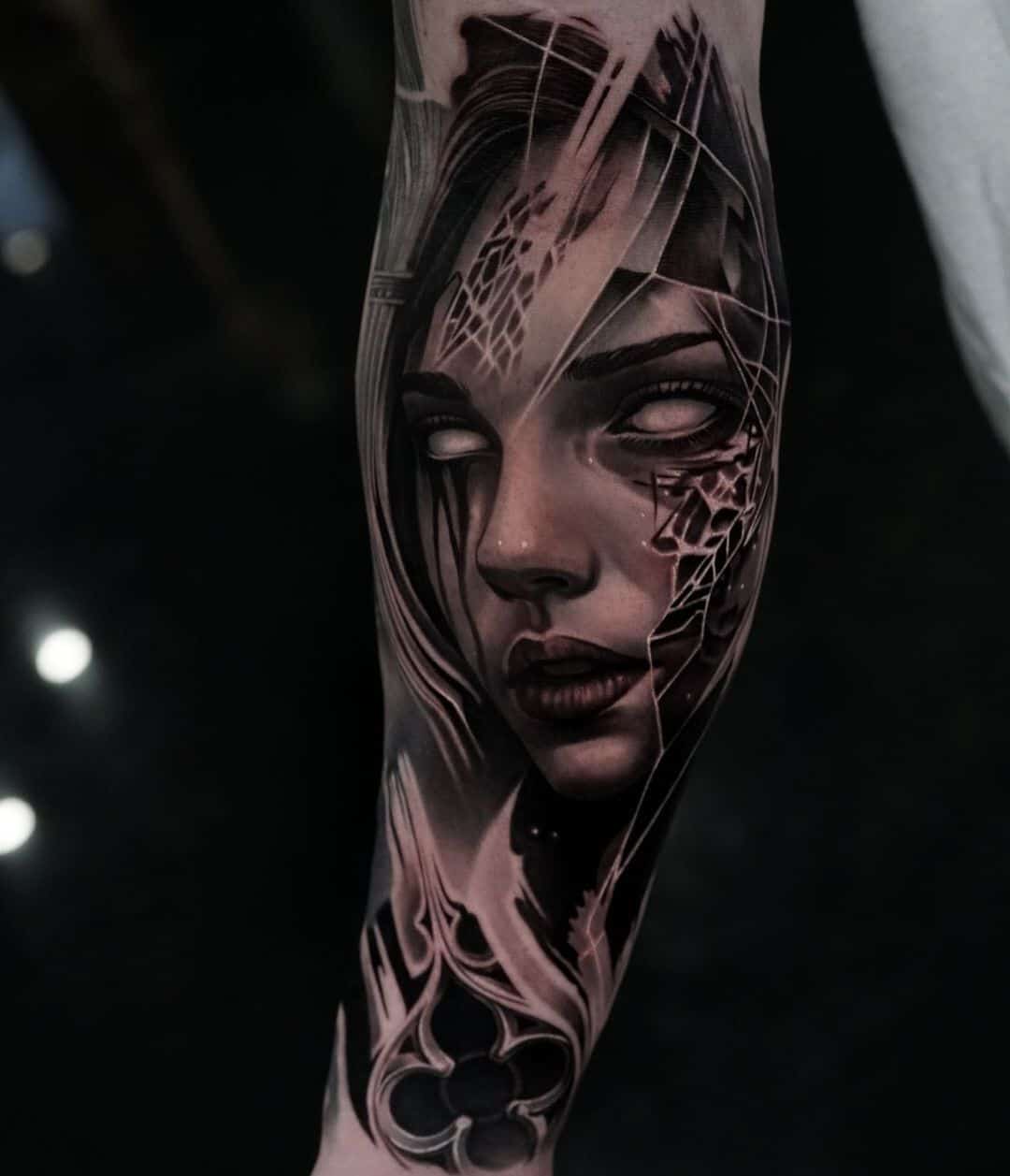 Portrait tattoo by hiramksas
