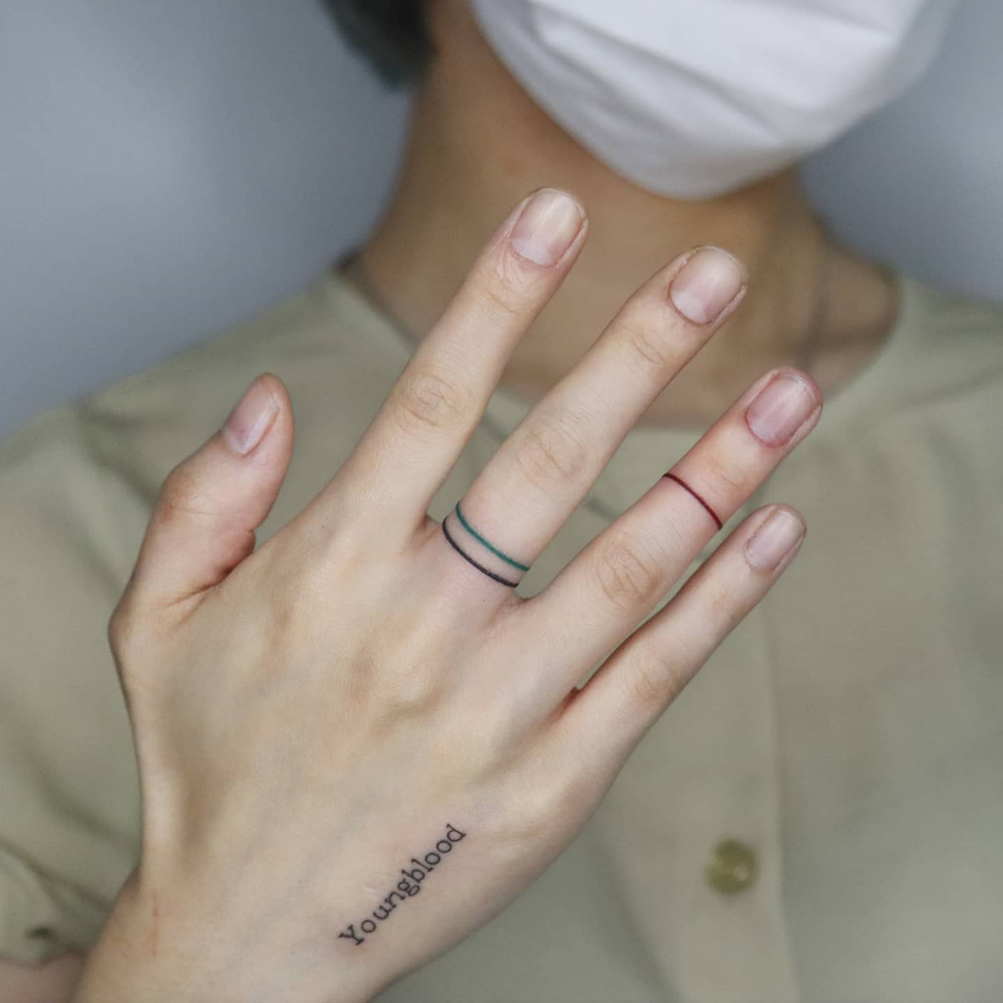 Ring tattoo by yujin tattoo