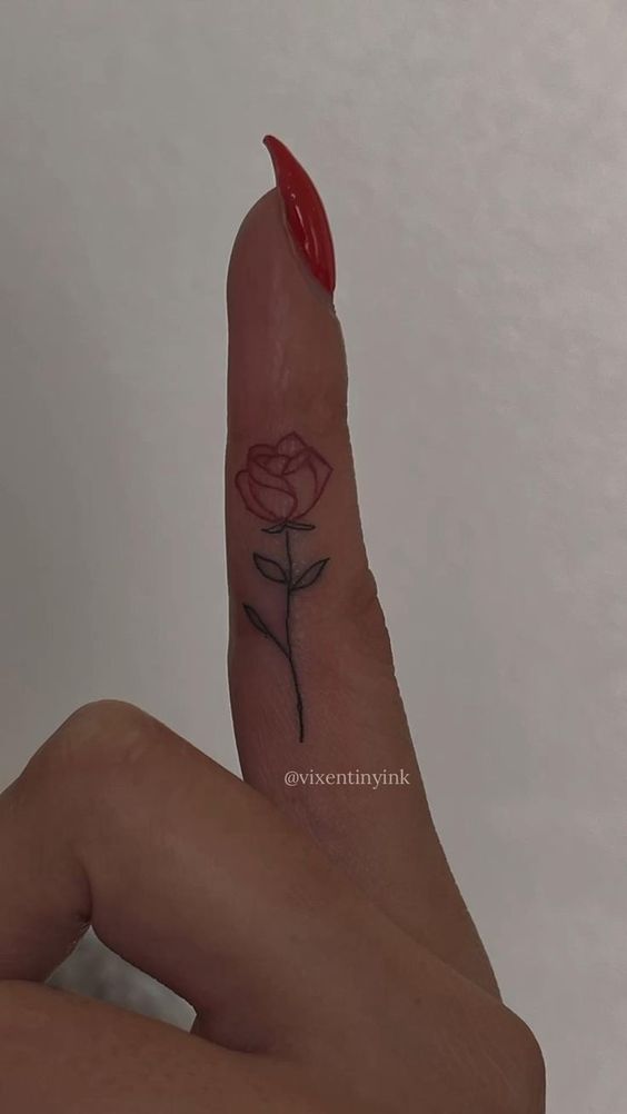 Rose tattoo 3