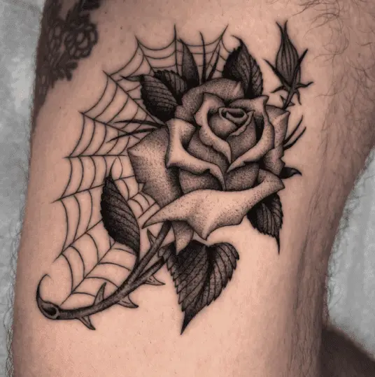 Rose tattoo by zlasher