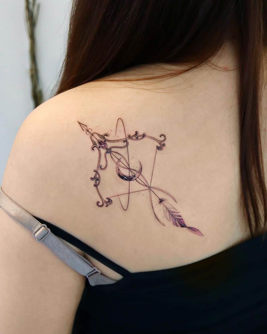 Sagittarious tattoo by tattooist giho 2