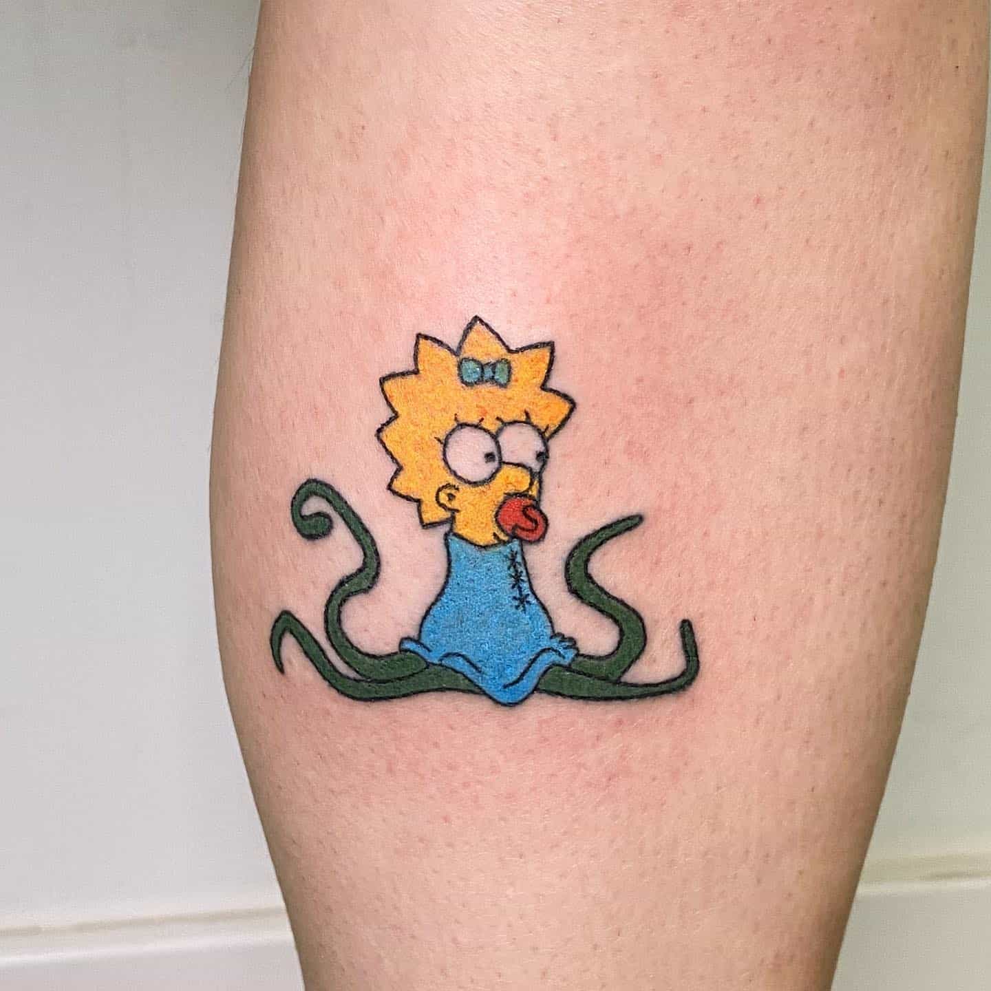 Simpson tattoo by lilianyeeah