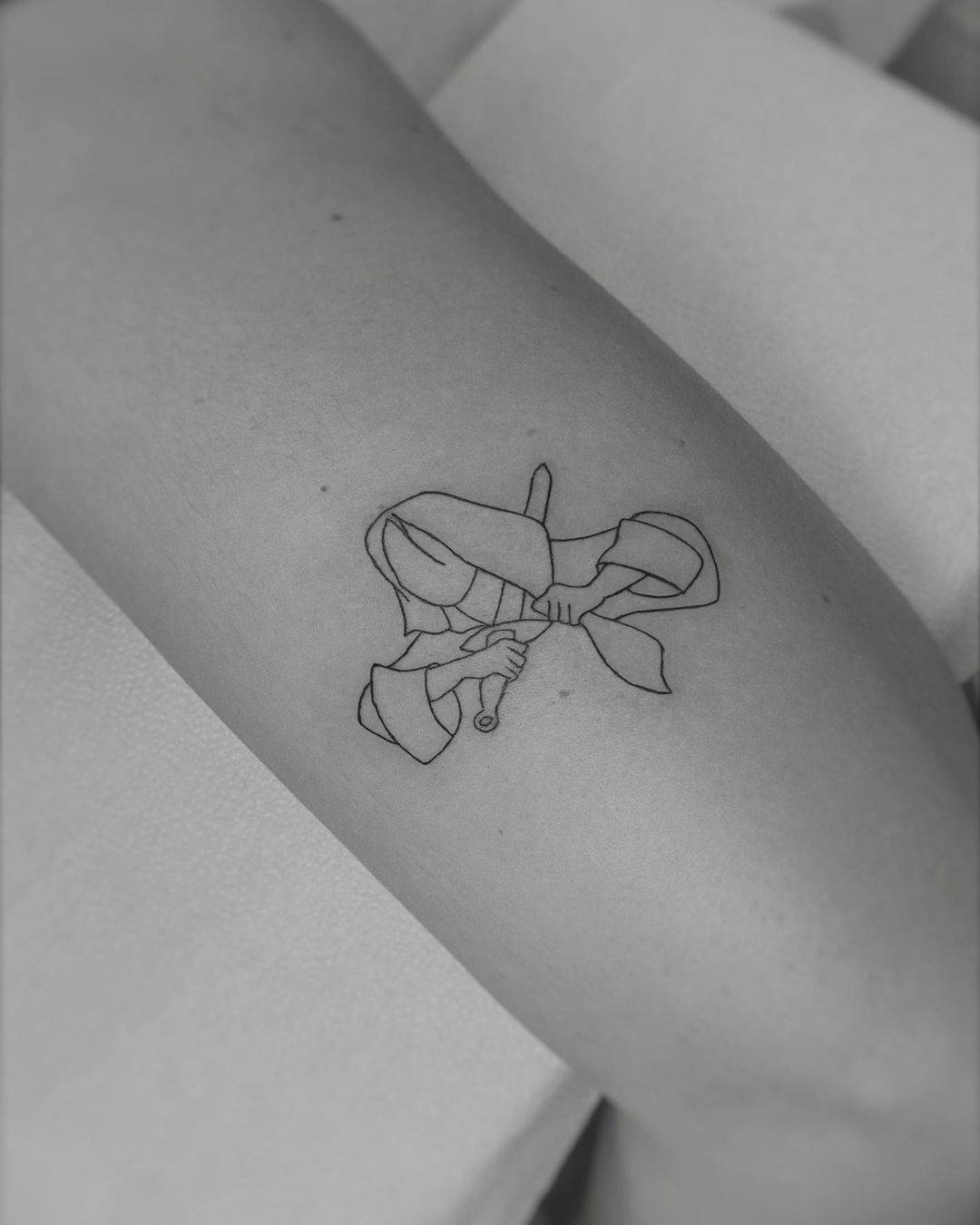 Tiny tattoo by