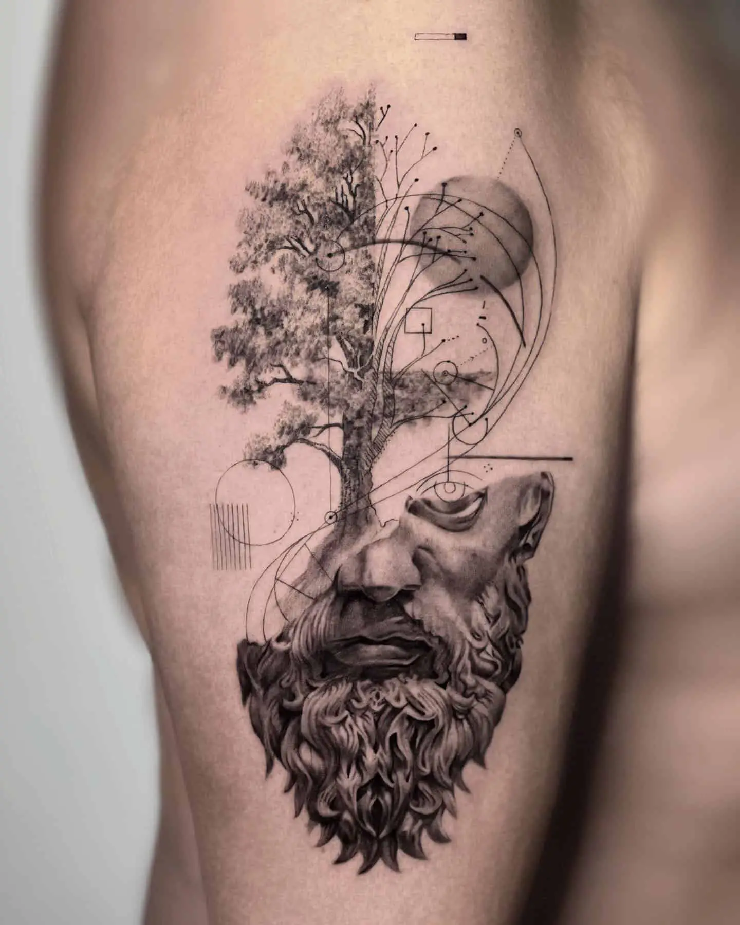 Tree tattoo by oloneil.tattoo