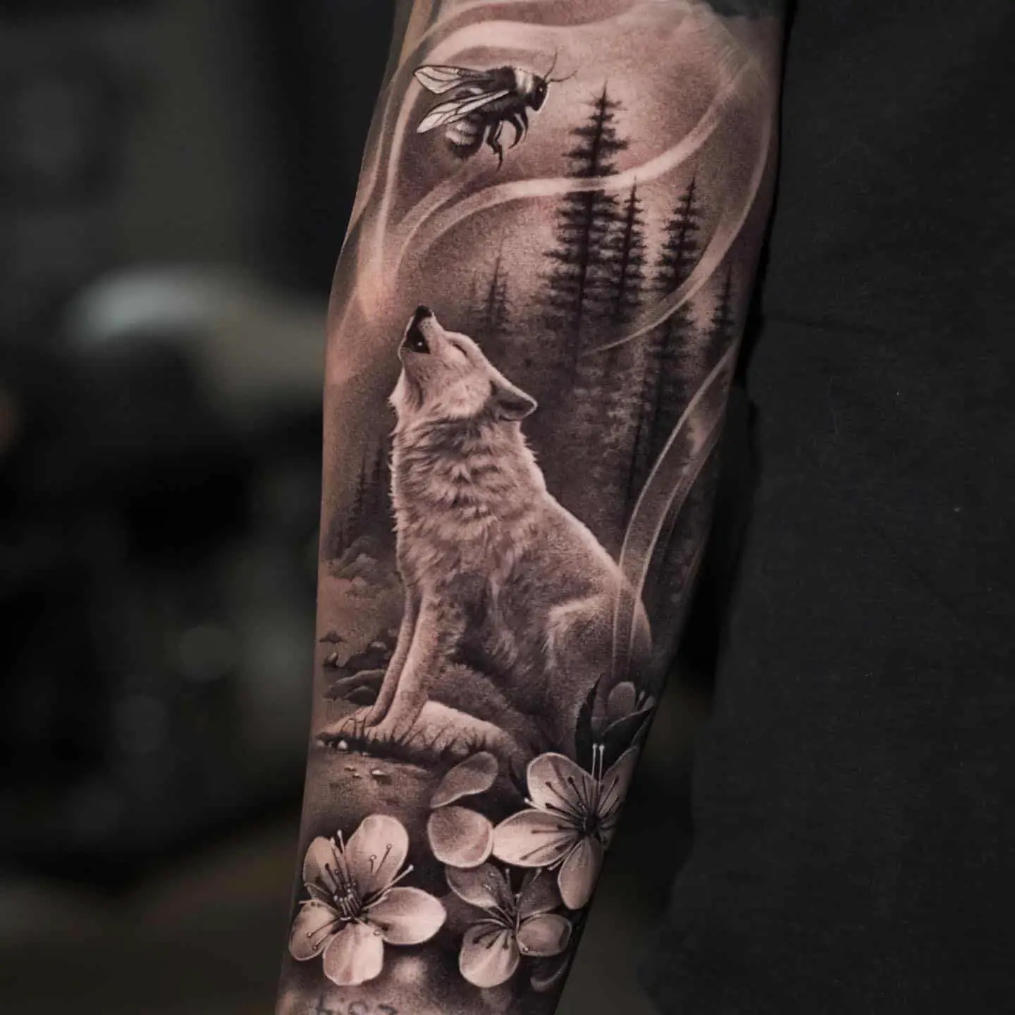 Wolf tattoo by joseecd