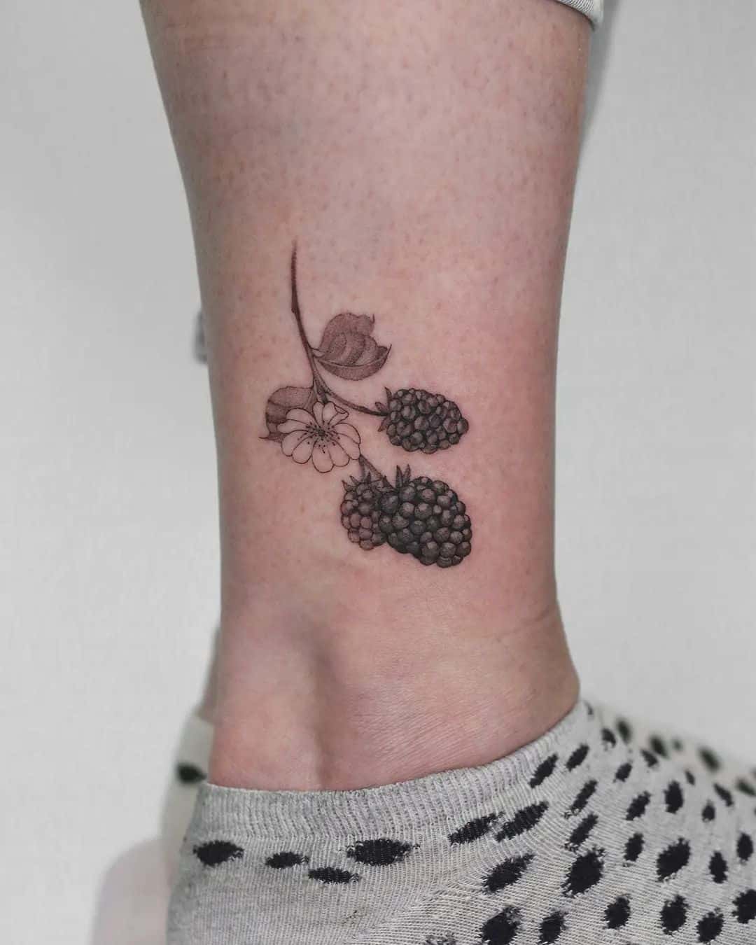 ankle tattoo design by kyla rose tattoo