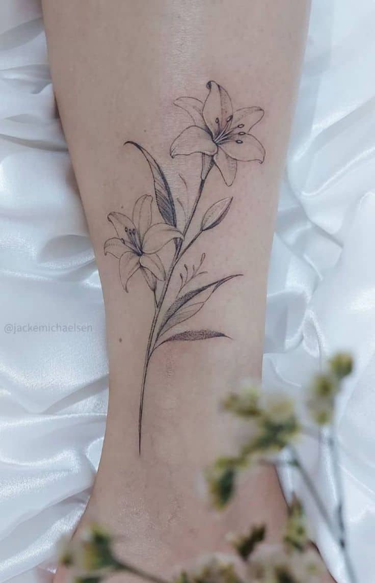 flower tattoo 2 1