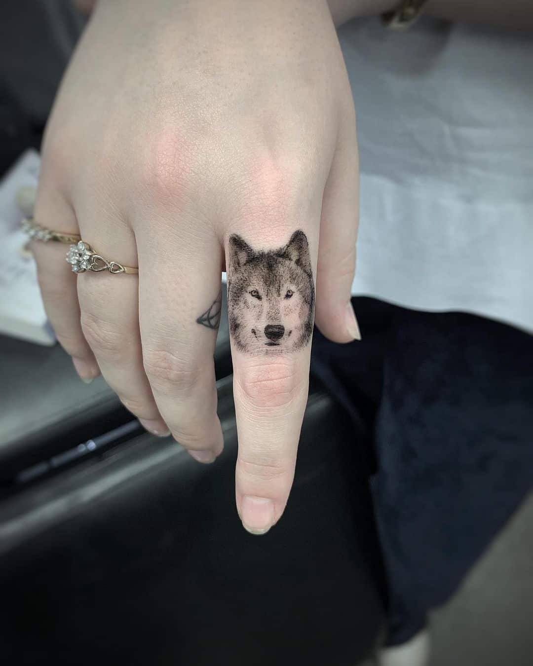 fox portrait tattoo by alianilercel