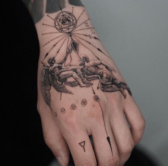 hand tattoo 2
