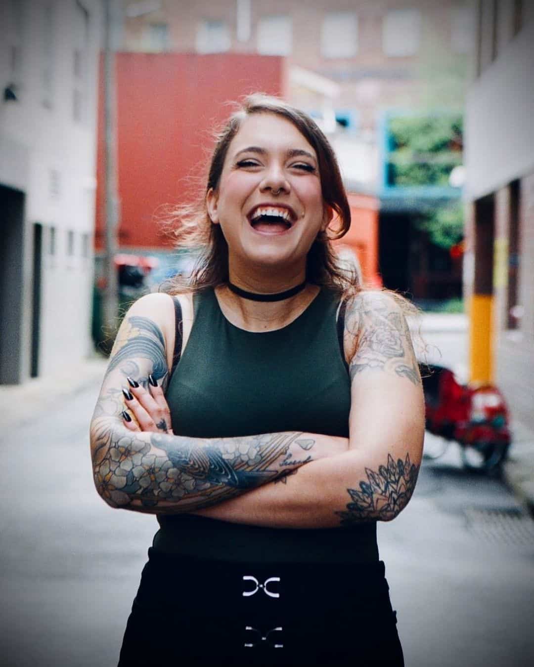 Sydney based tattoo artist Noemy