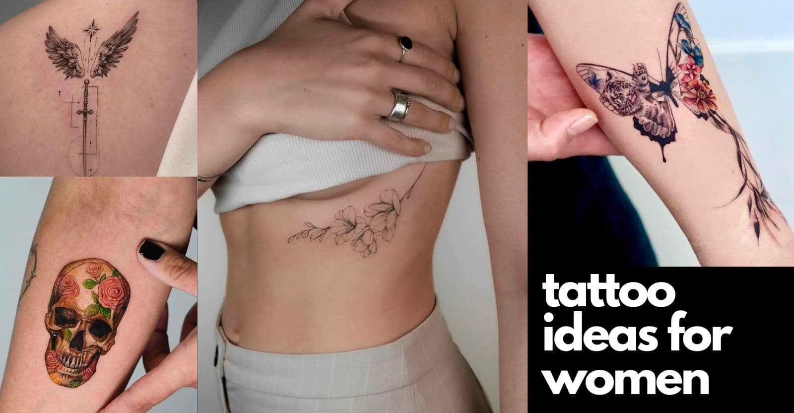 Tattoo Ideas for Women Big, Small and Meaningful Tattoos | PixOrange