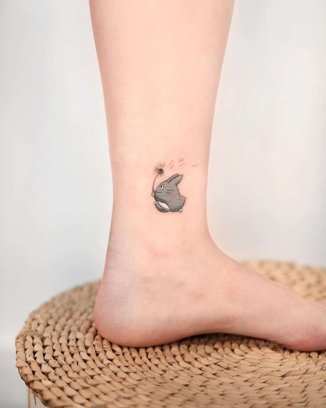 dandelion tattoo by Ana Work - Design of TattoosDesign of Tattoos