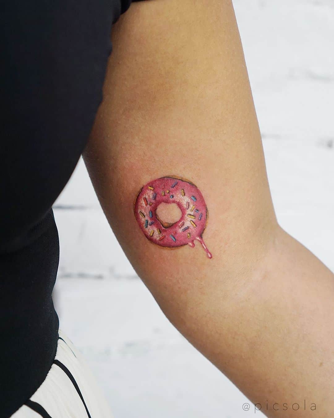 Donut tattoo by picsola