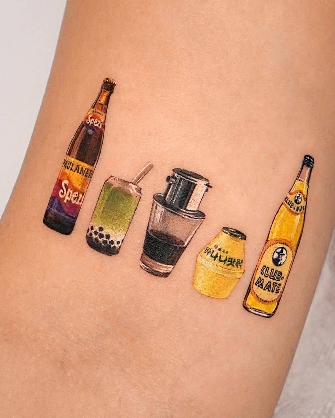 Food tattoo idea for men by youngchickentattoo