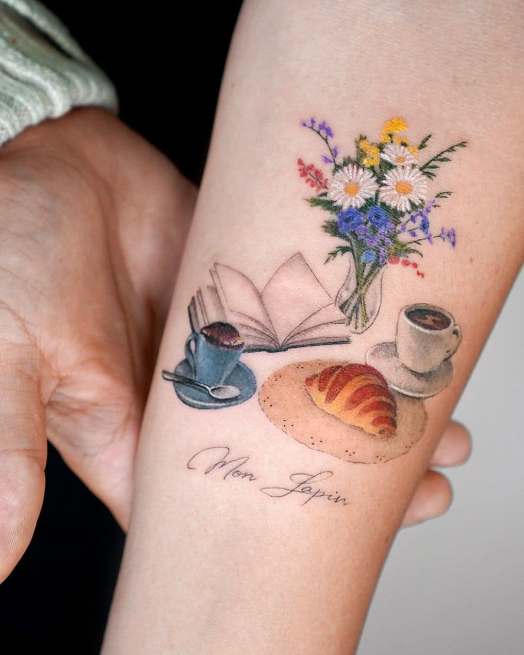 Food tattoos for women by youngchickentattoo