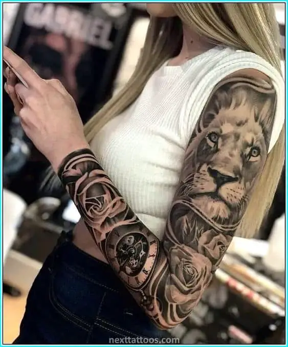Lion tattoo 1