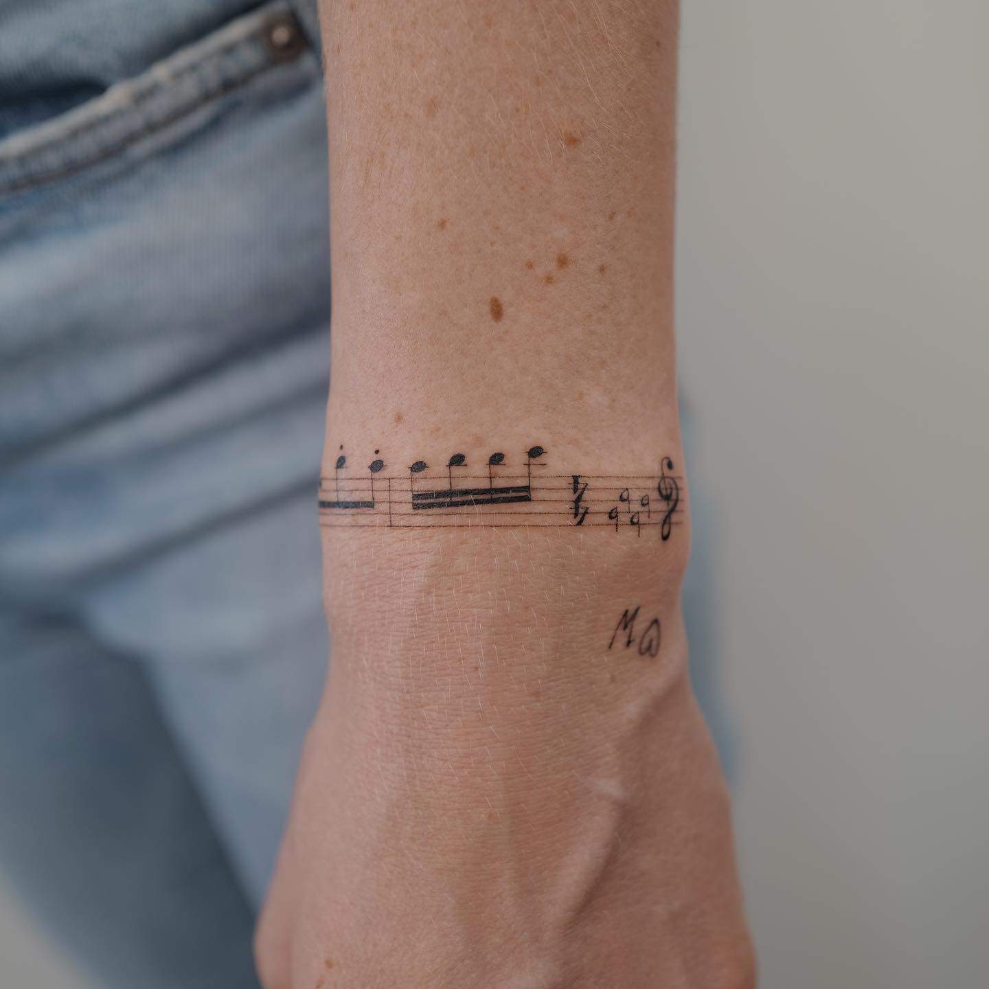 Music tattoo design by jjjaylud