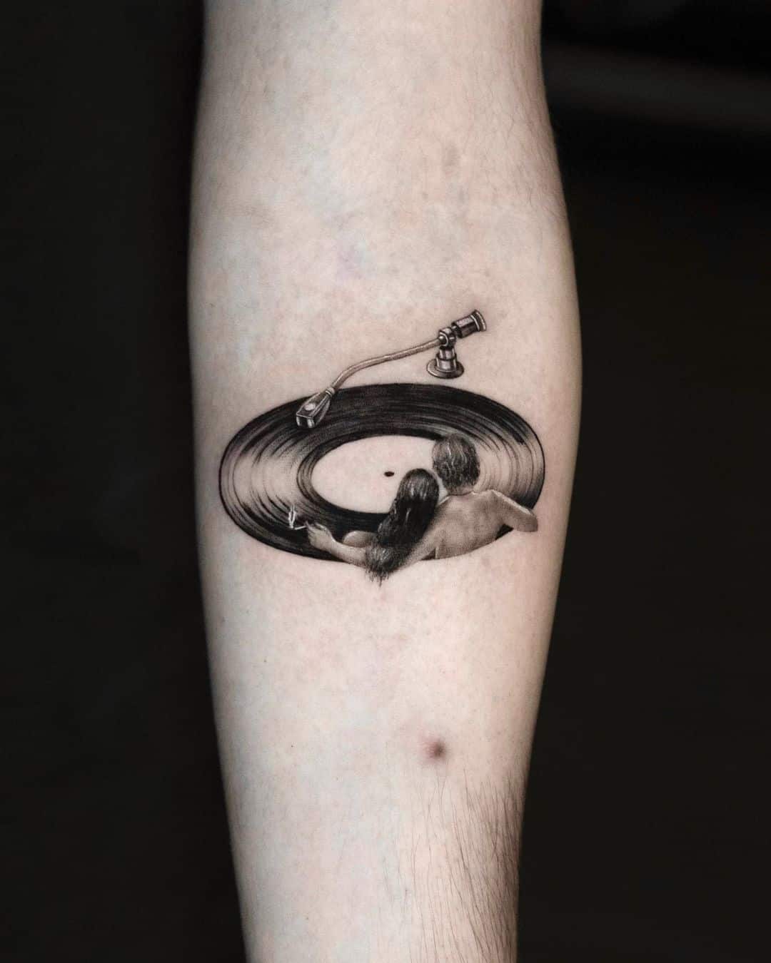 Music tattoos by