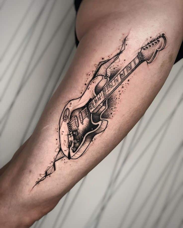 Music tattoos for men 1
