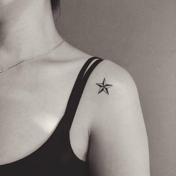 Nautical star tattoo 1