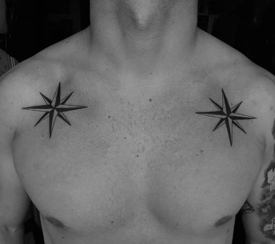 Nautical star tattoo 2