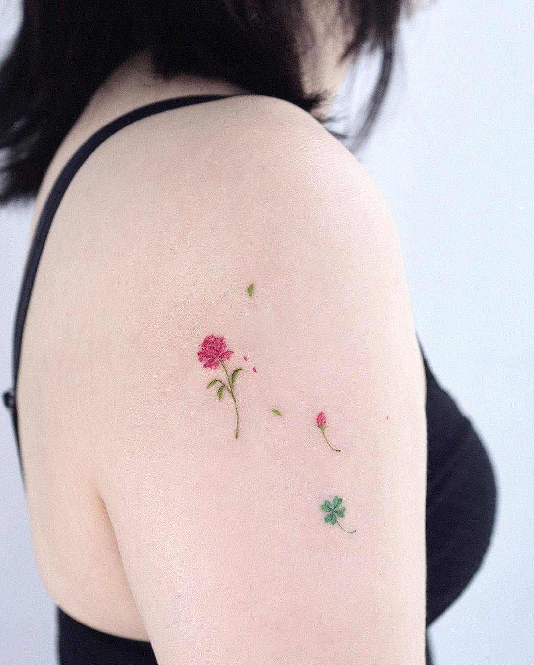 Rose tattooby aol.tattoo