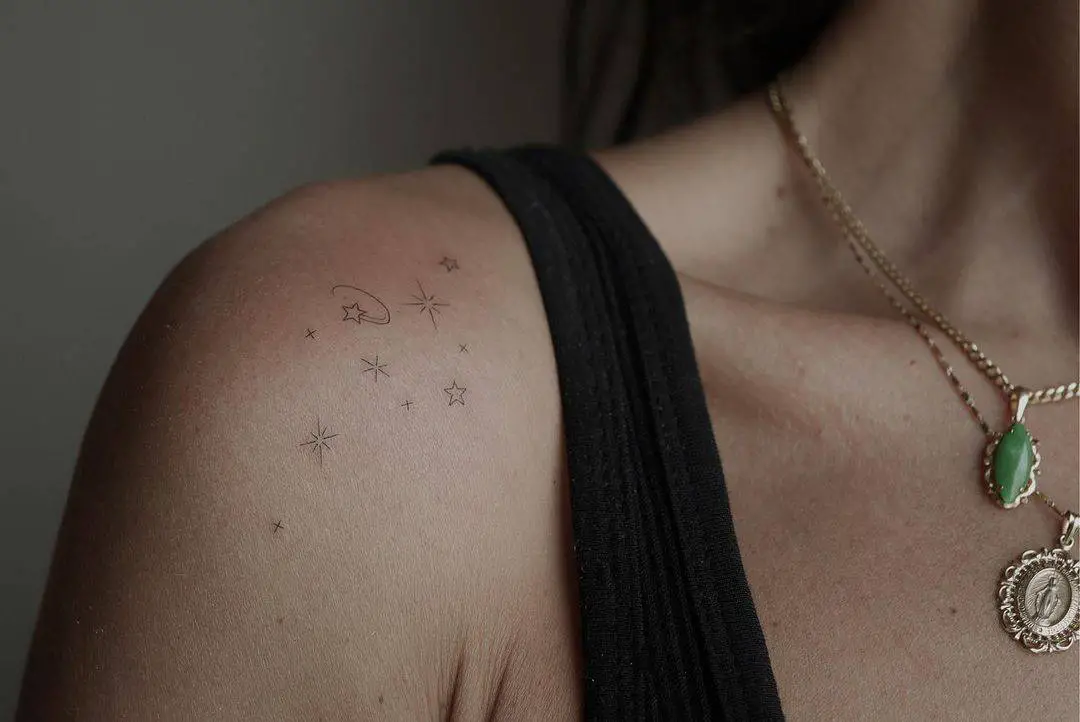 Star tattoo by