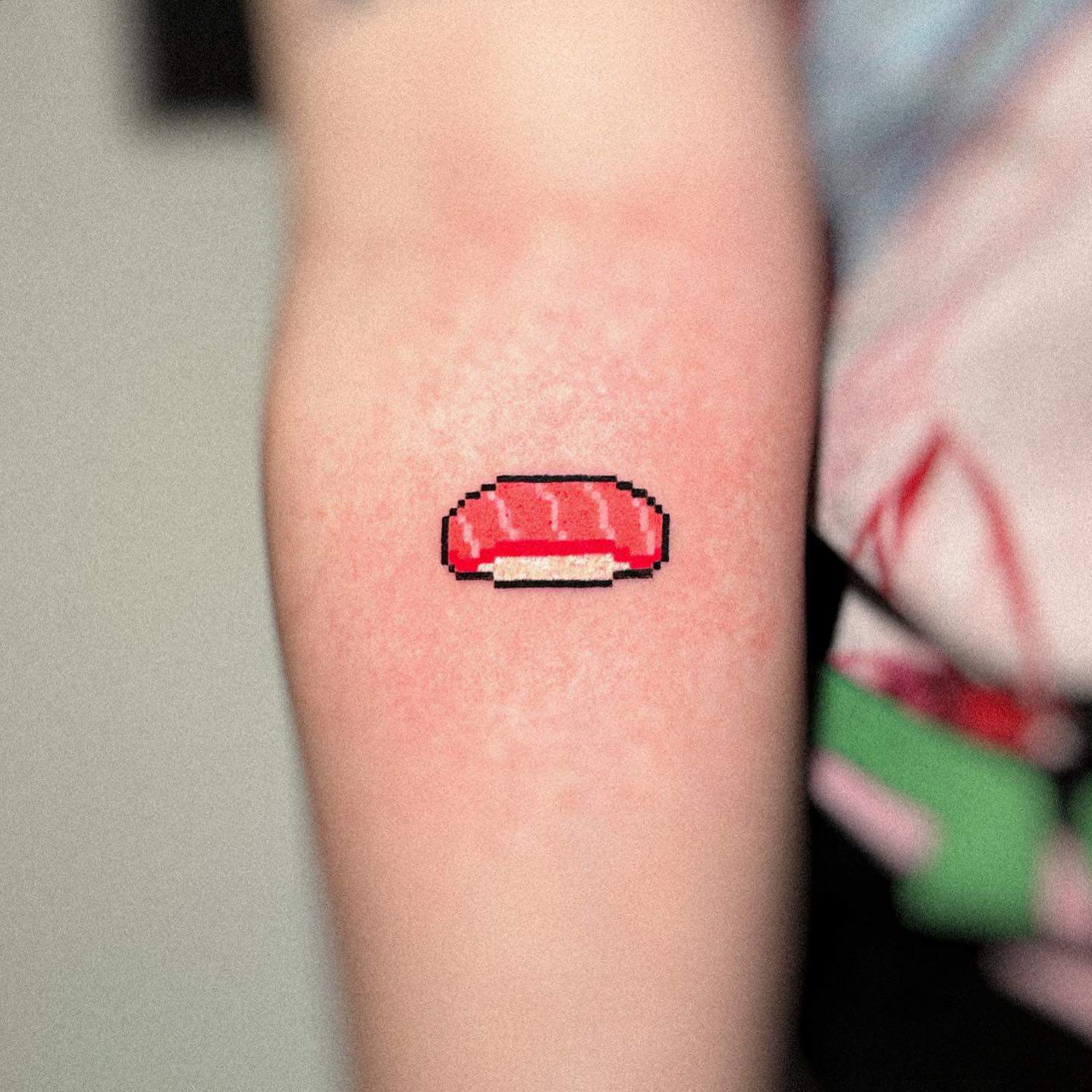 Sushi tattoo by fimmtattooer