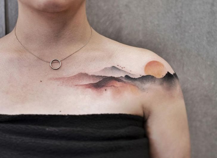 a tattoo on shoulder 2
